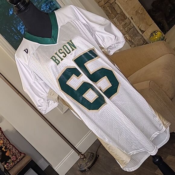 DeLong #65 Bison athletic apparel Jersey top - Picture 1 of 7